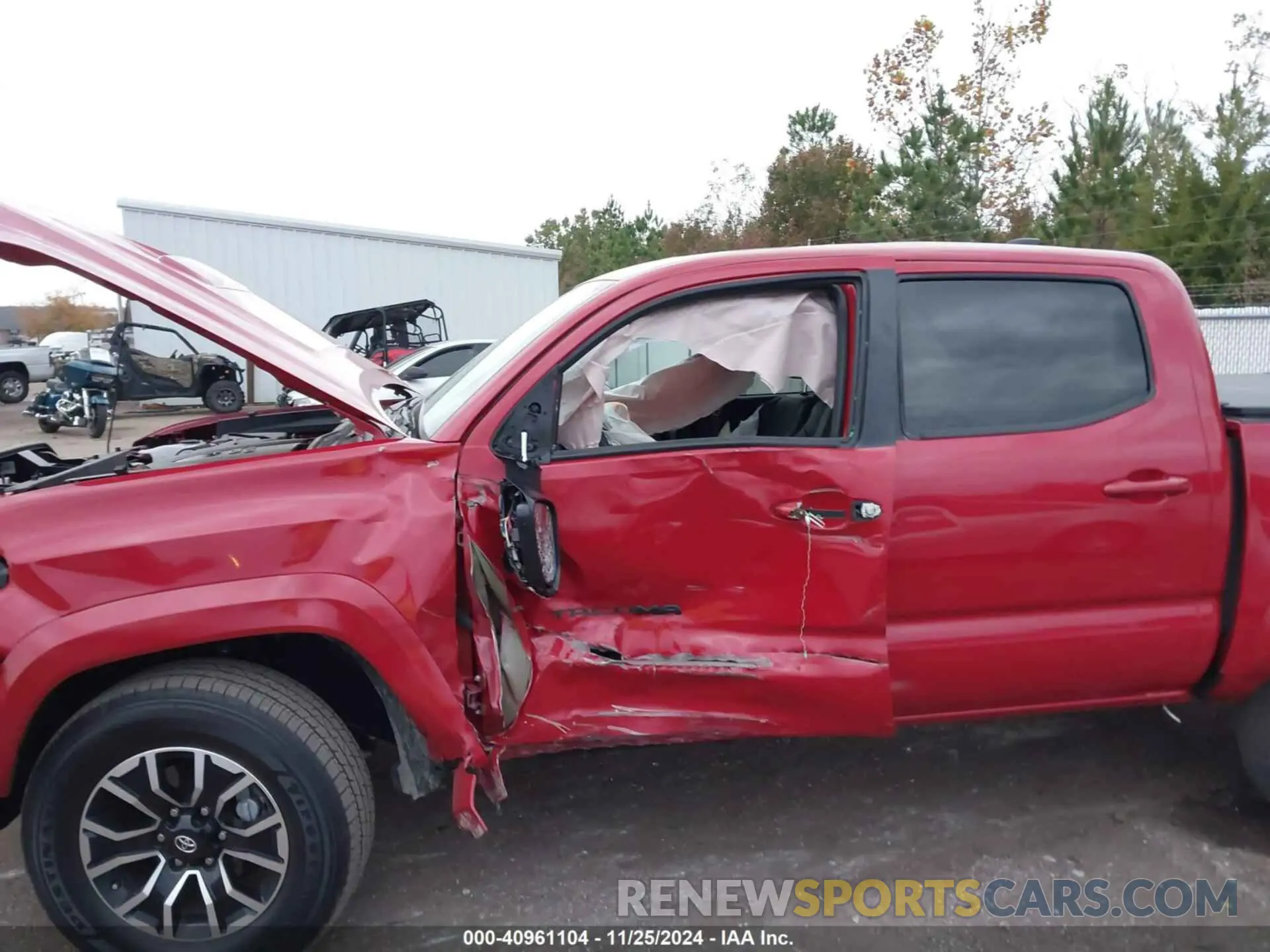 6 fotografías del automóvil dañado 3TMCZ5AN4PM604670 TOYOTA TACOMA 2023