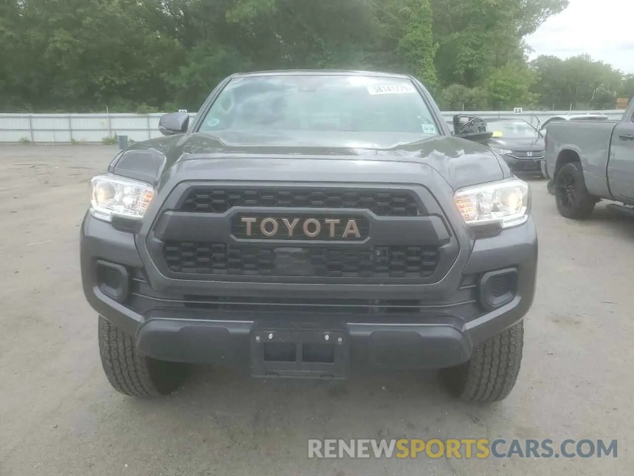 5 fotografías del automóvil dañado 3TMCZ5AN4PM635255 TOYOTA TACOMA 2023