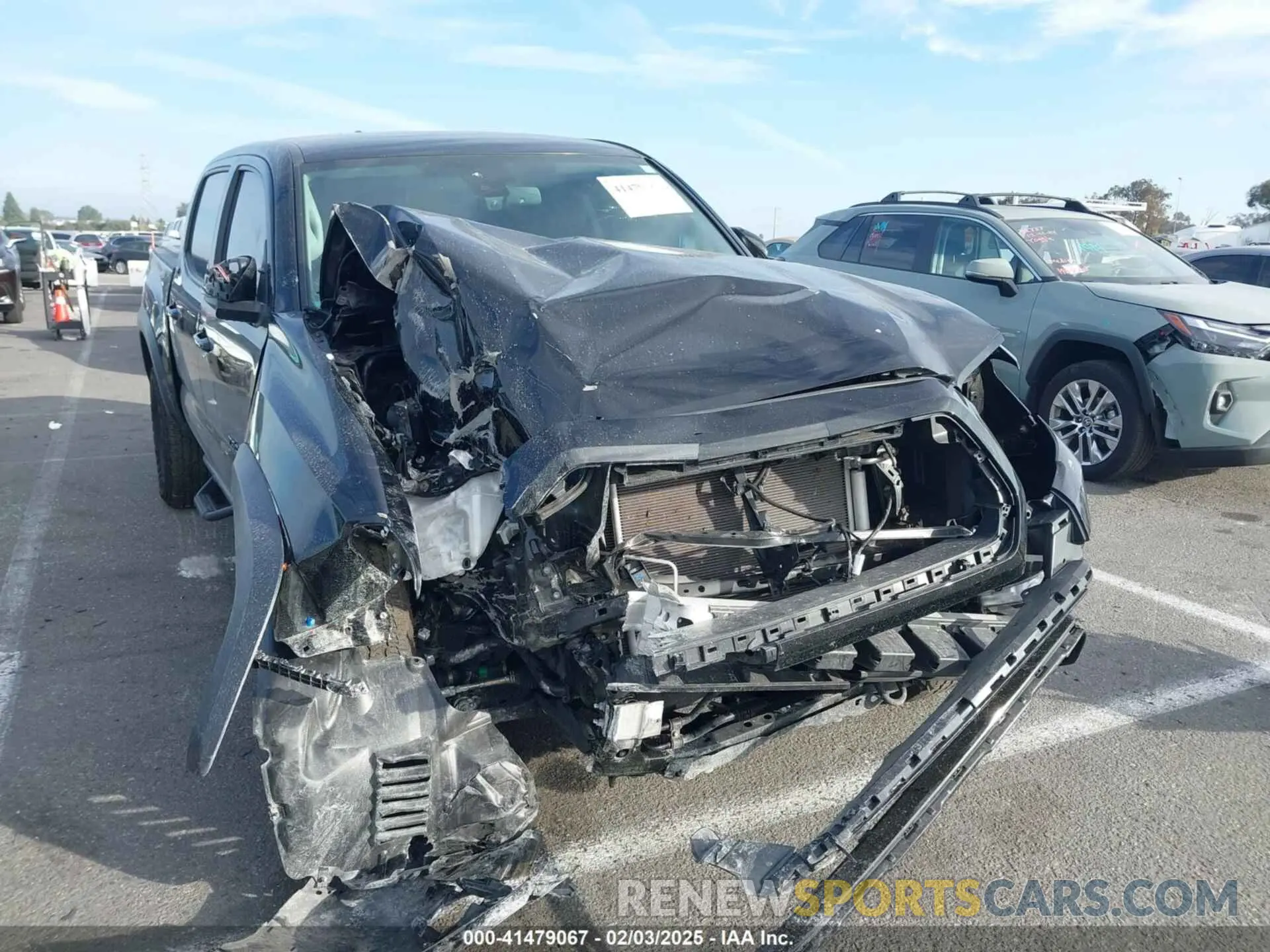 1 fotografías del automóvil dañado 3TMCZ5AN5PM533379 TOYOTA TACOMA 2023