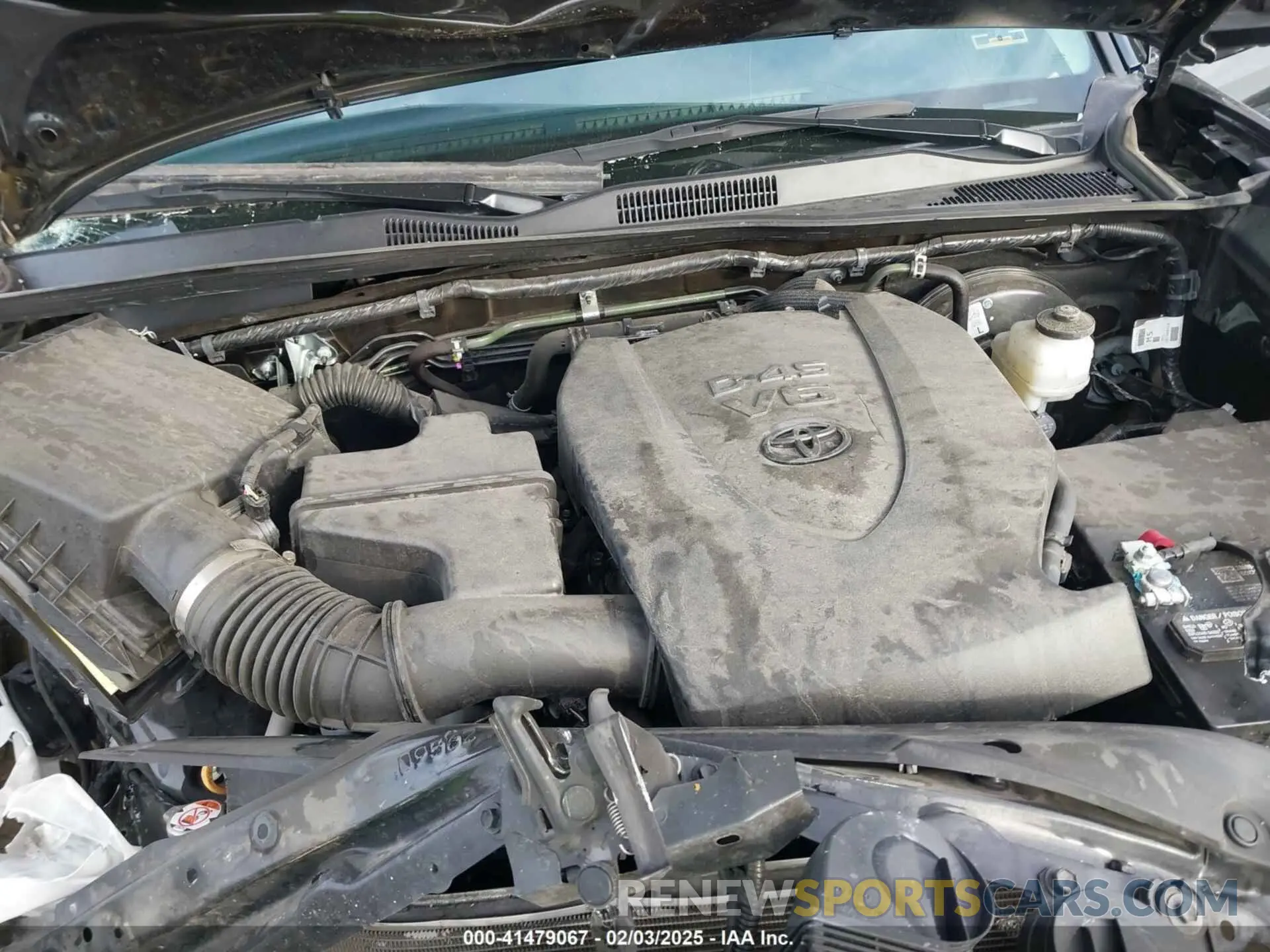 10 fotografías del automóvil dañado 3TMCZ5AN5PM533379 TOYOTA TACOMA 2023