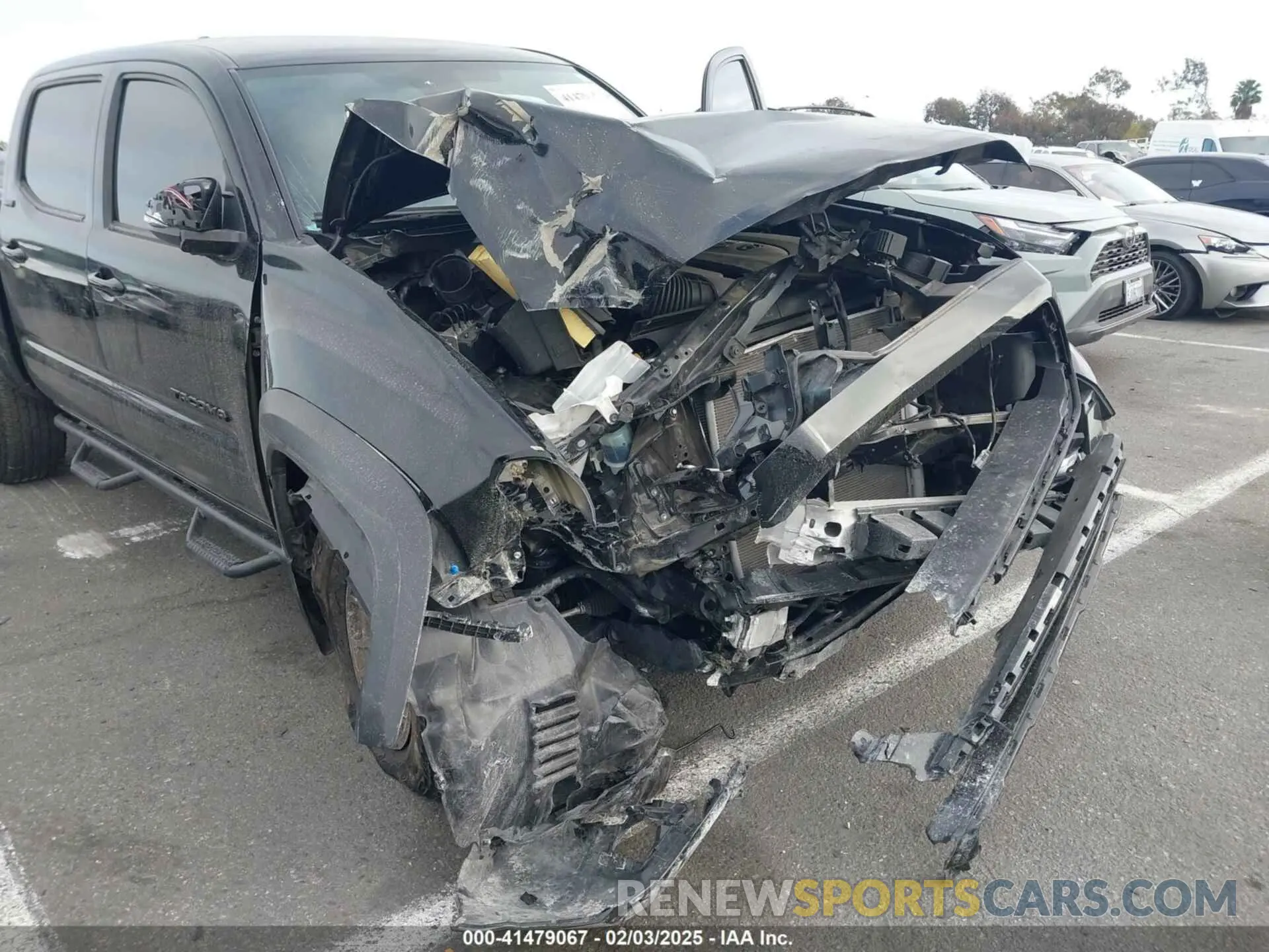 6 fotografías del automóvil dañado 3TMCZ5AN5PM533379 TOYOTA TACOMA 2023