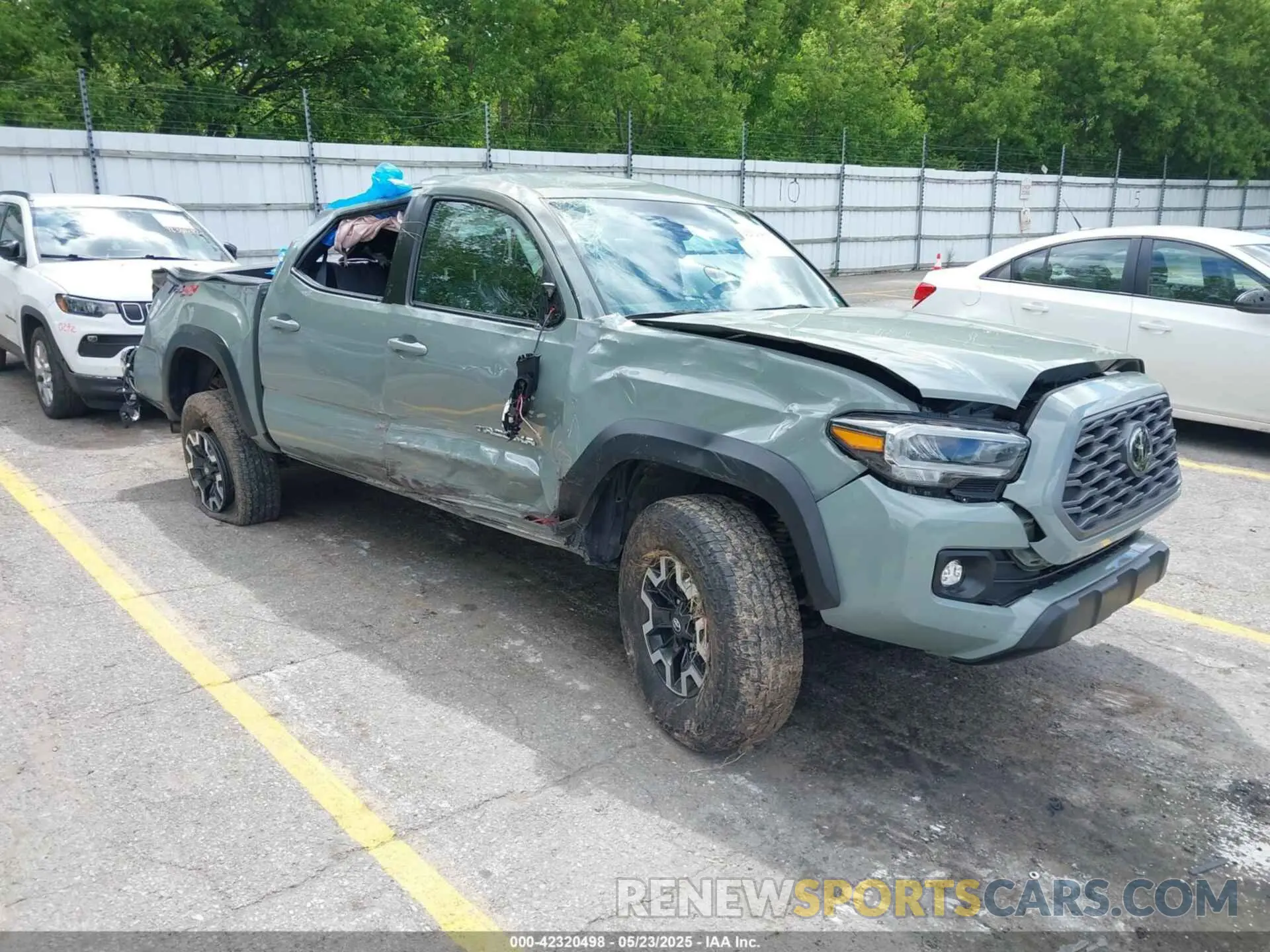 1 fotografías del automóvil dañado 3TMCZ5AN5PM541627 TOYOTA TACOMA 2023