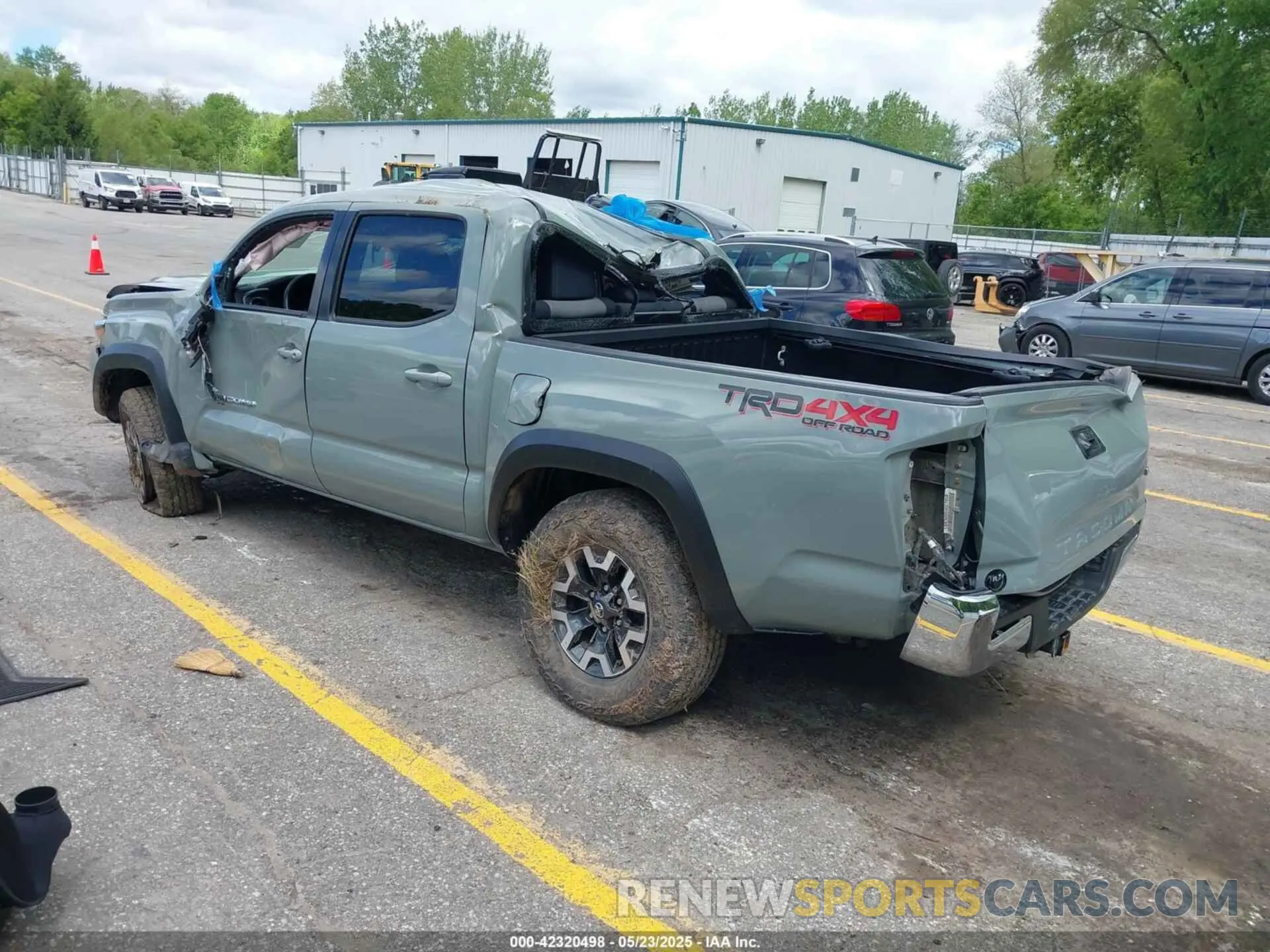3 fotografías del automóvil dañado 3TMCZ5AN5PM541627 TOYOTA TACOMA 2023