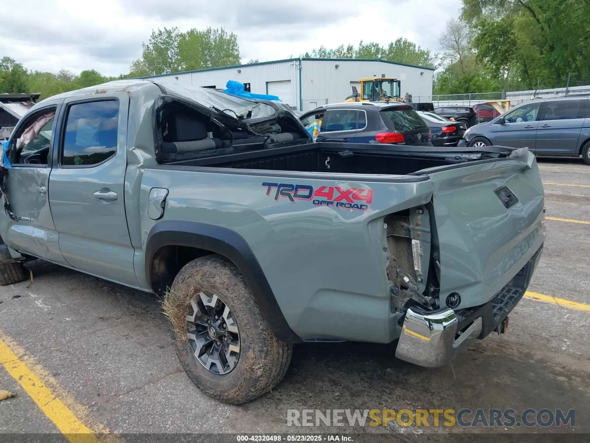 6 fotografías del automóvil dañado 3TMCZ5AN5PM541627 TOYOTA TACOMA 2023