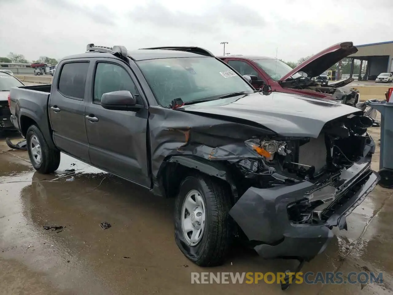 4 fotografías del automóvil dañado 3TMCZ5AN5PM560517 TOYOTA TACOMA 2023