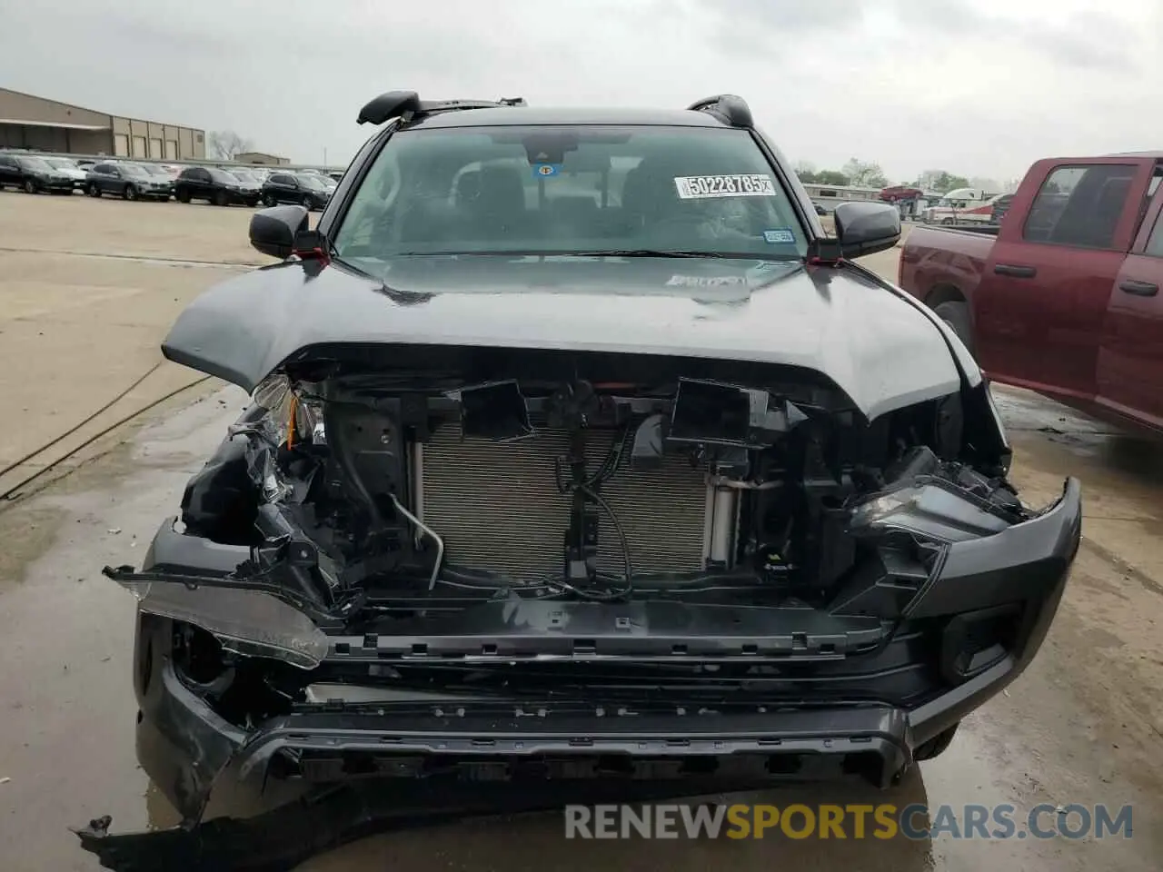 5 fotografías del automóvil dañado 3TMCZ5AN5PM560517 TOYOTA TACOMA 2023