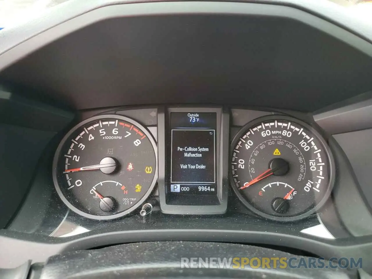 9 fotografías del automóvil dañado 3TMCZ5AN5PM560517 TOYOTA TACOMA 2023