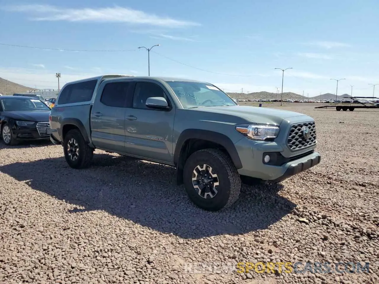 4 fotografías del automóvil dañado 3TMCZ5AN5PM609604 TOYOTA TACOMA 2023