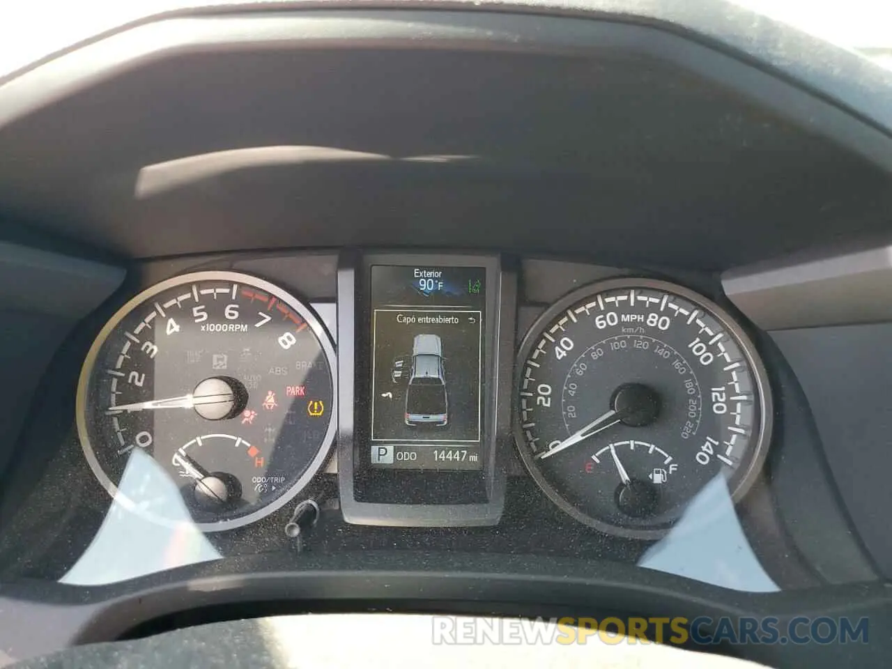 9 fotografías del automóvil dañado 3TMCZ5AN5PM609604 TOYOTA TACOMA 2023