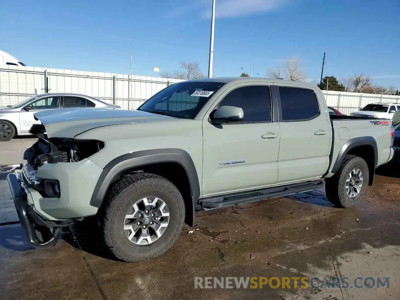 1 fotografías del automóvil dañado 3TMCZ5AN5PM612874 TOYOTA TACOMA 2023