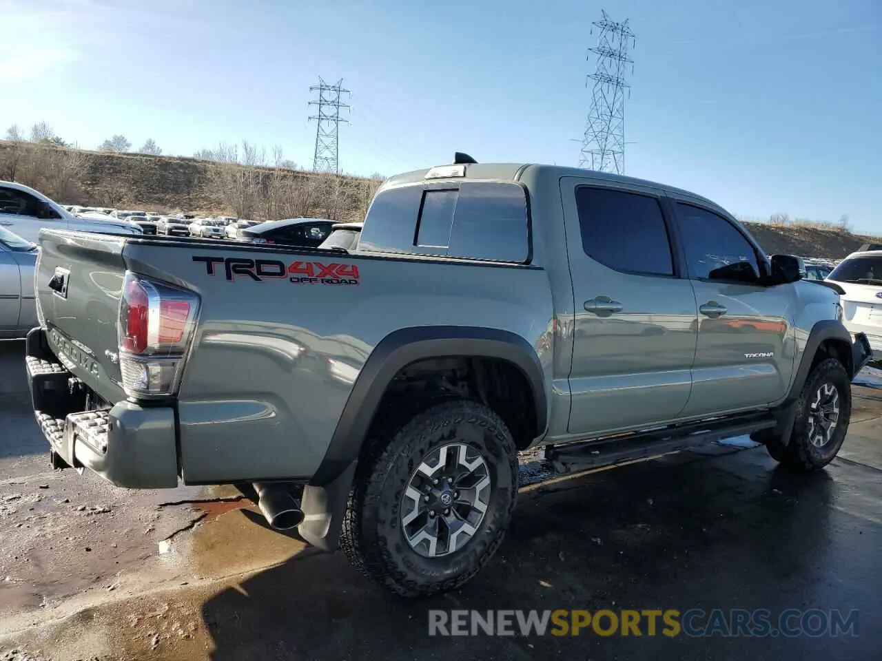 3 fotografías del automóvil dañado 3TMCZ5AN5PM612874 TOYOTA TACOMA 2023