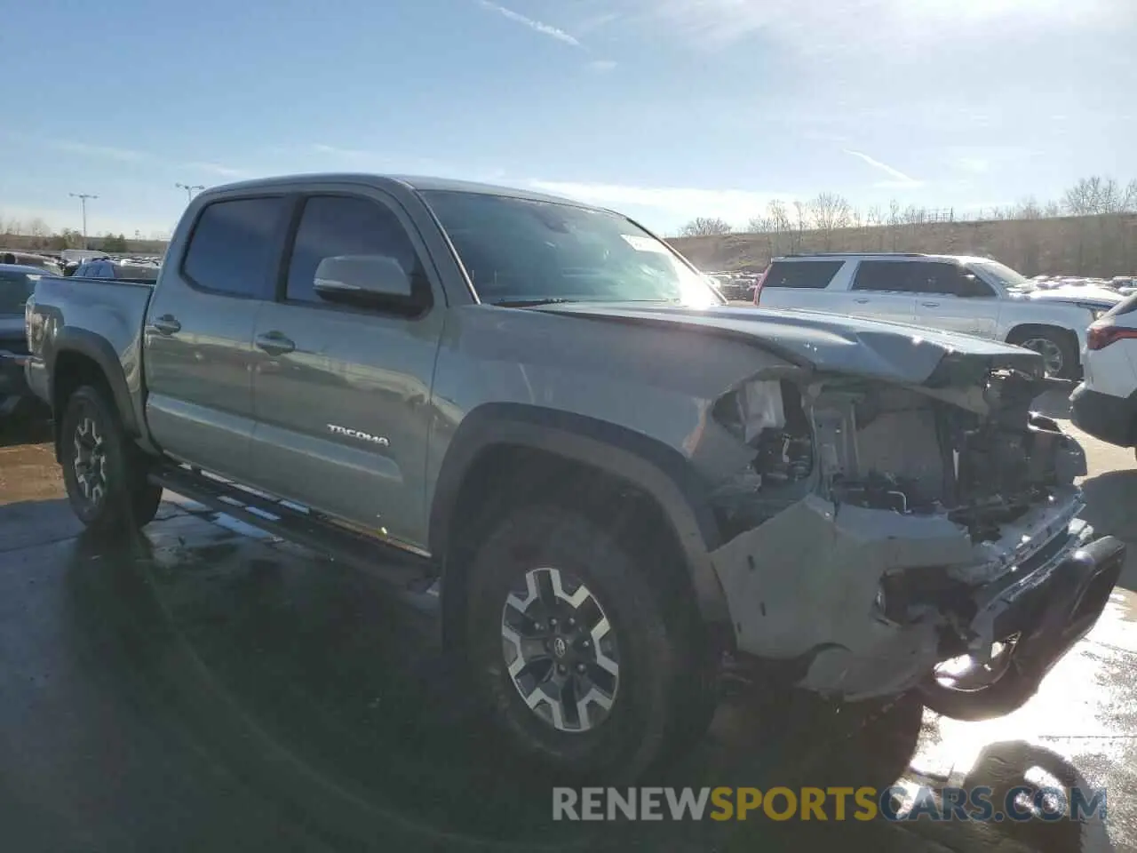 4 fotografías del automóvil dañado 3TMCZ5AN5PM612874 TOYOTA TACOMA 2023