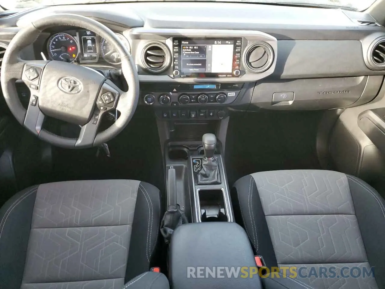 8 fotografías del automóvil dañado 3TMCZ5AN5PM612874 TOYOTA TACOMA 2023