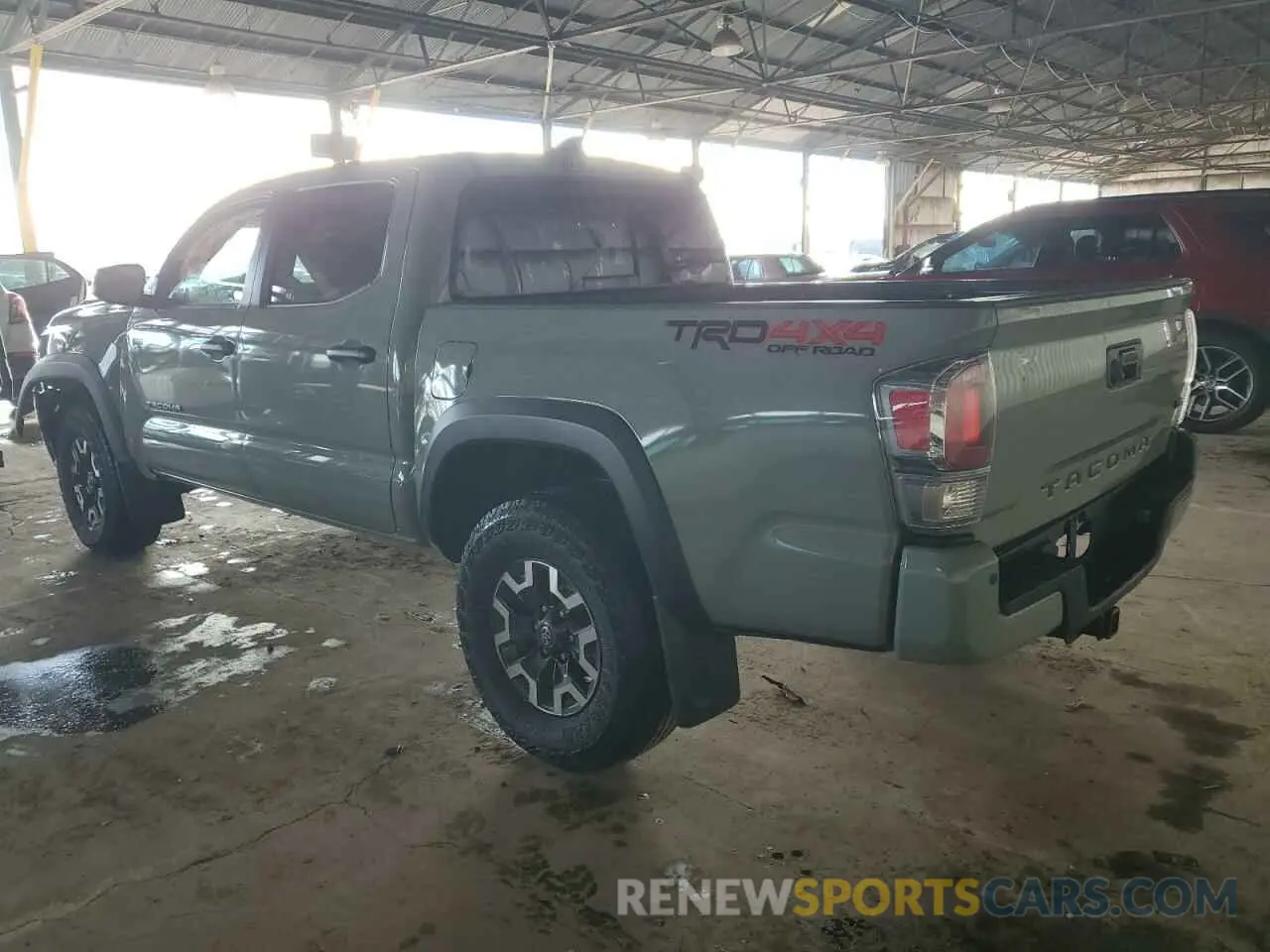2 fotografías del automóvil dañado 3TMCZ5AN5PM628508 TOYOTA TACOMA 2023
