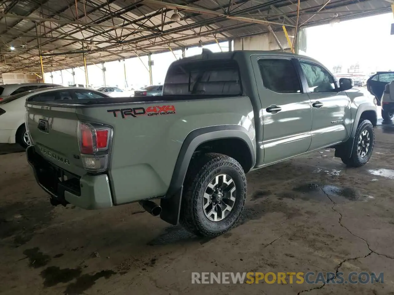 3 fotografías del automóvil dañado 3TMCZ5AN5PM628508 TOYOTA TACOMA 2023