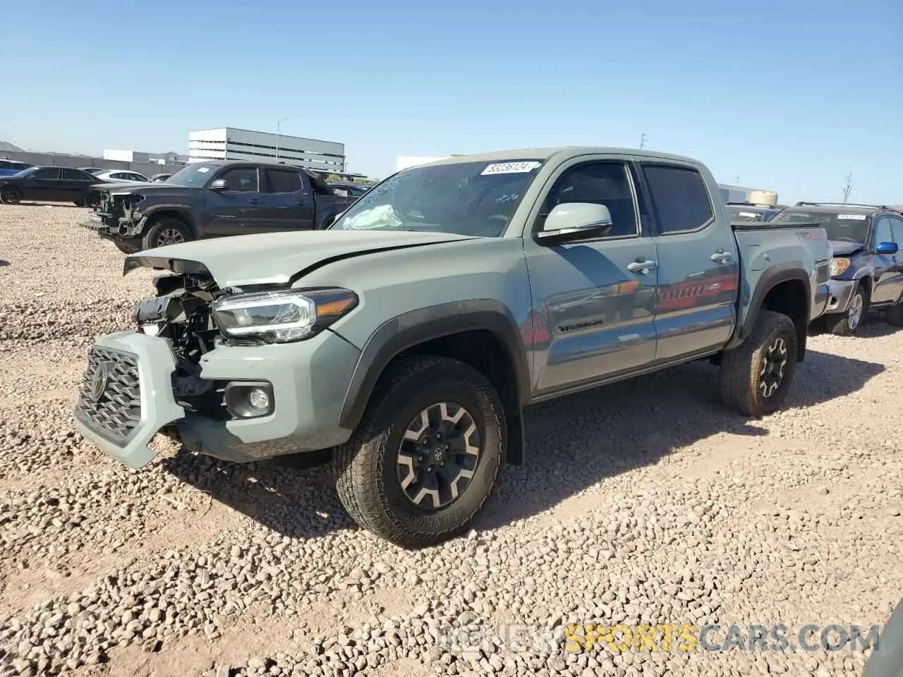 1 fotografías del automóvil dañado 3TMCZ5AN5PM630601 TOYOTA TACOMA 2023