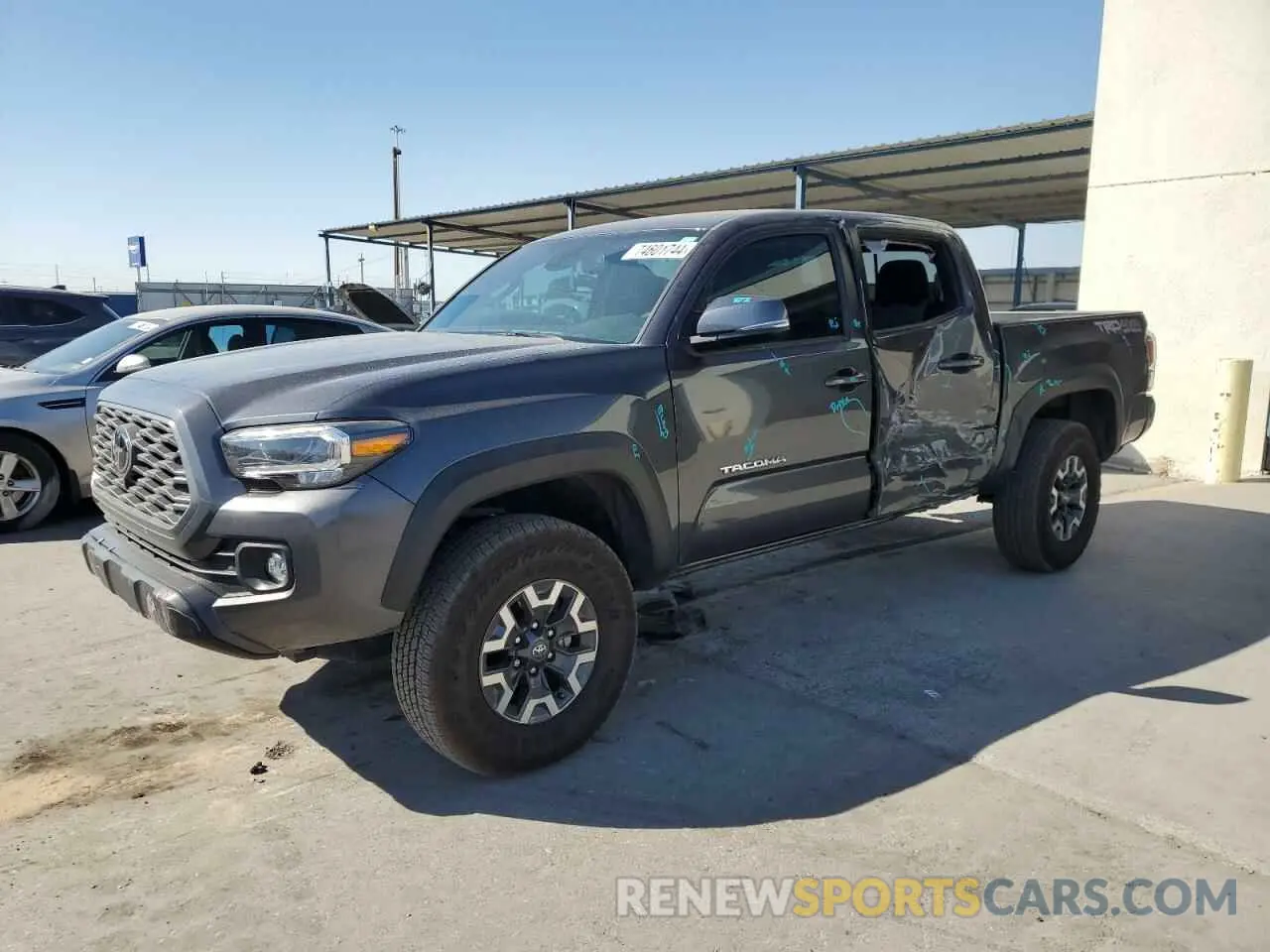 1 fotografías del automóvil dañado 3TMCZ5AN5PM634180 TOYOTA TACOMA 2023