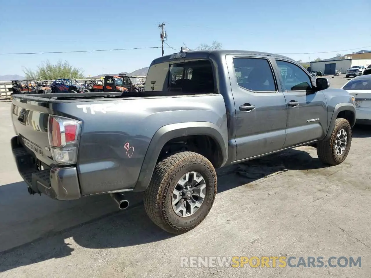 3 fotografías del automóvil dañado 3TMCZ5AN5PM634180 TOYOTA TACOMA 2023