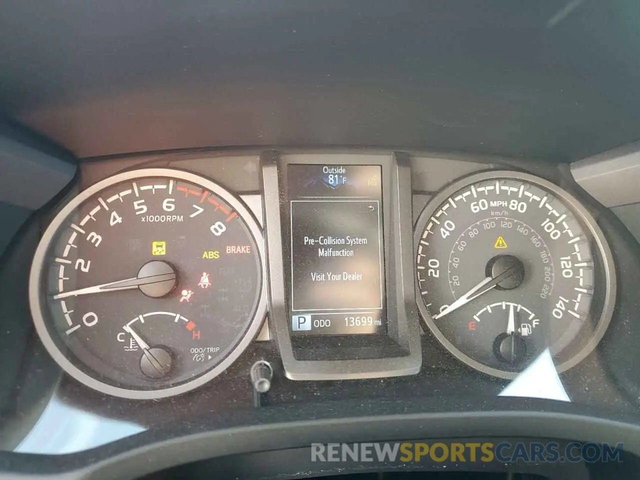 9 fotografías del automóvil dañado 3TMCZ5AN5PM634180 TOYOTA TACOMA 2023