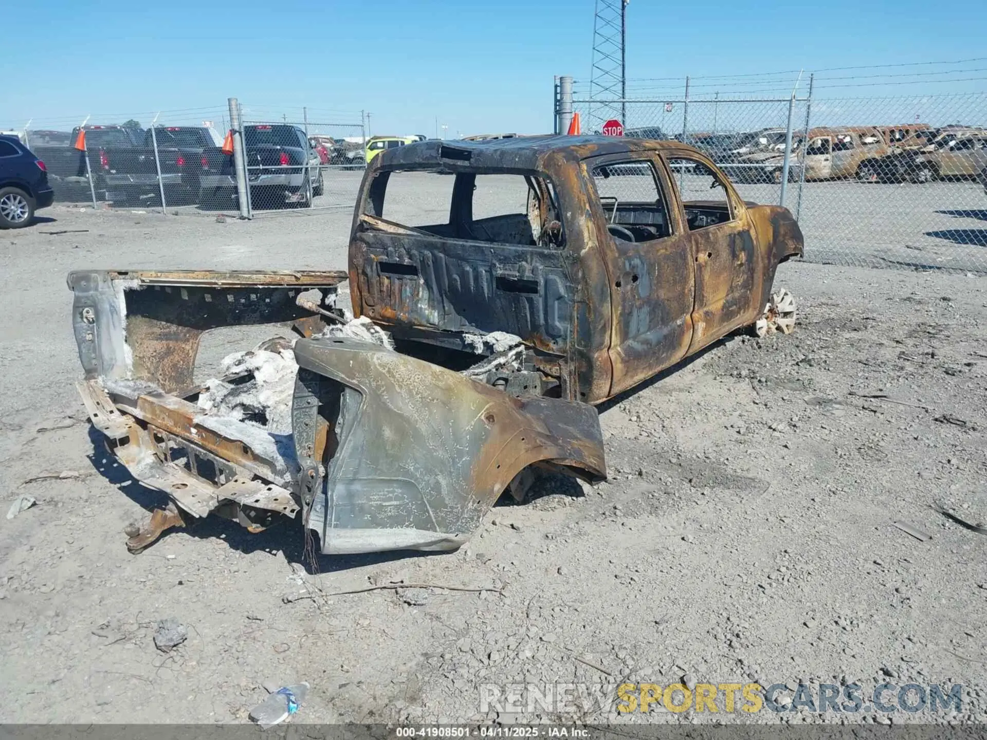 4 fotografías del automóvil dañado 3TMCZ5AN6PM544942 TOYOTA TACOMA 2023