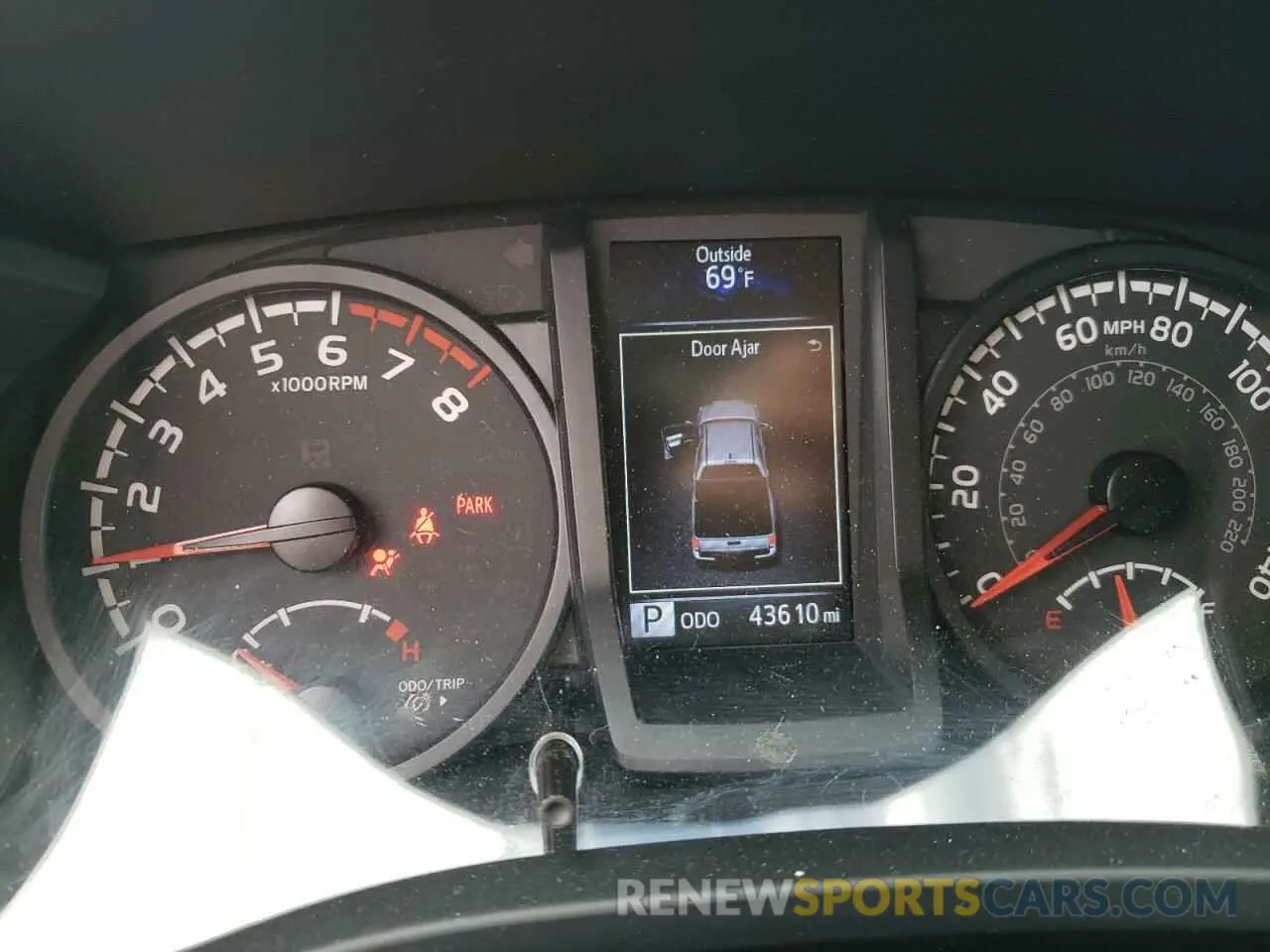 9 fotografías del automóvil dañado 3TMCZ5AN6PM558338 TOYOTA TACOMA 2023