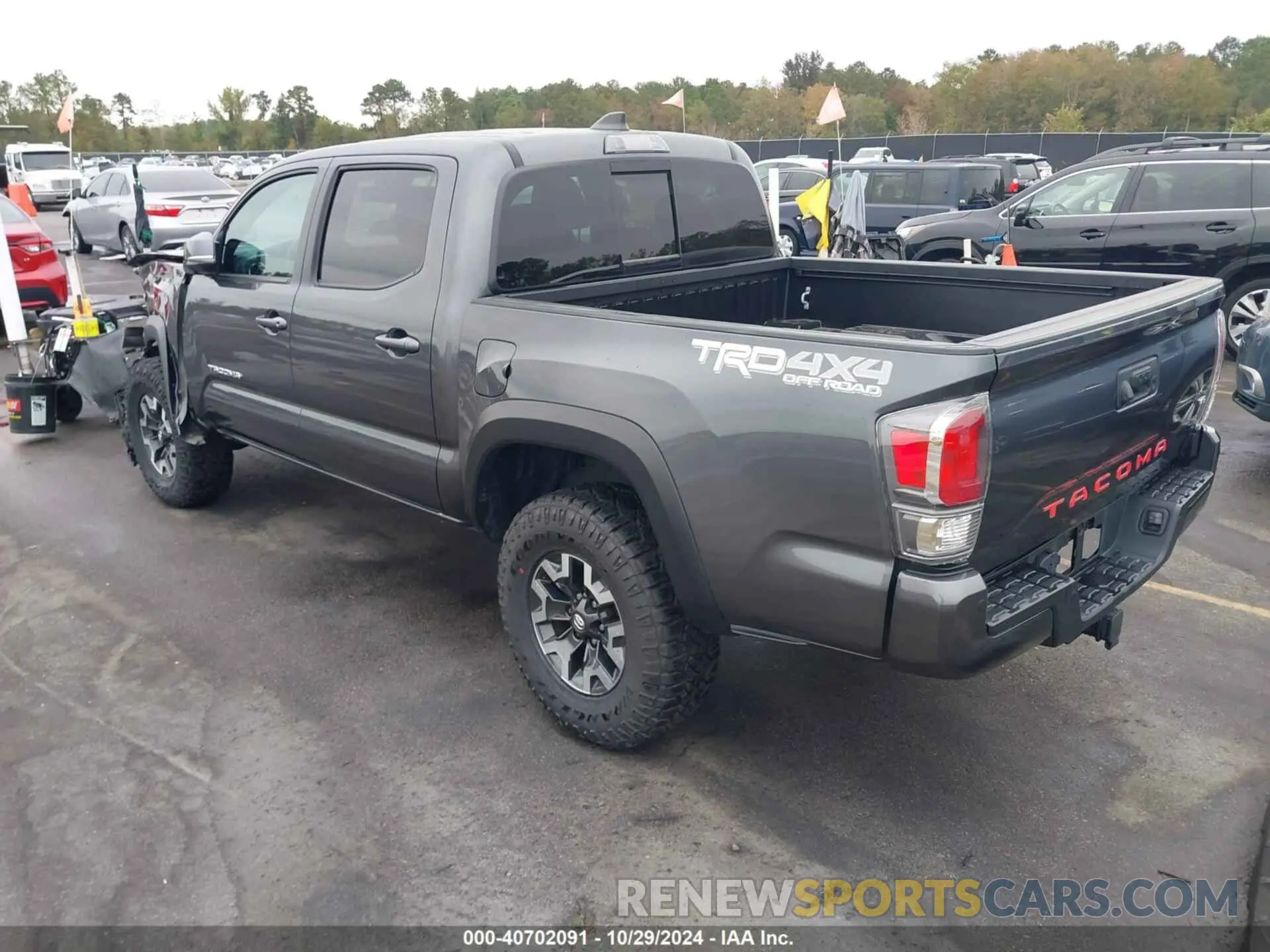 3 fotografías del automóvil dañado 3TMCZ5AN6PM561384 TOYOTA TACOMA 2023
