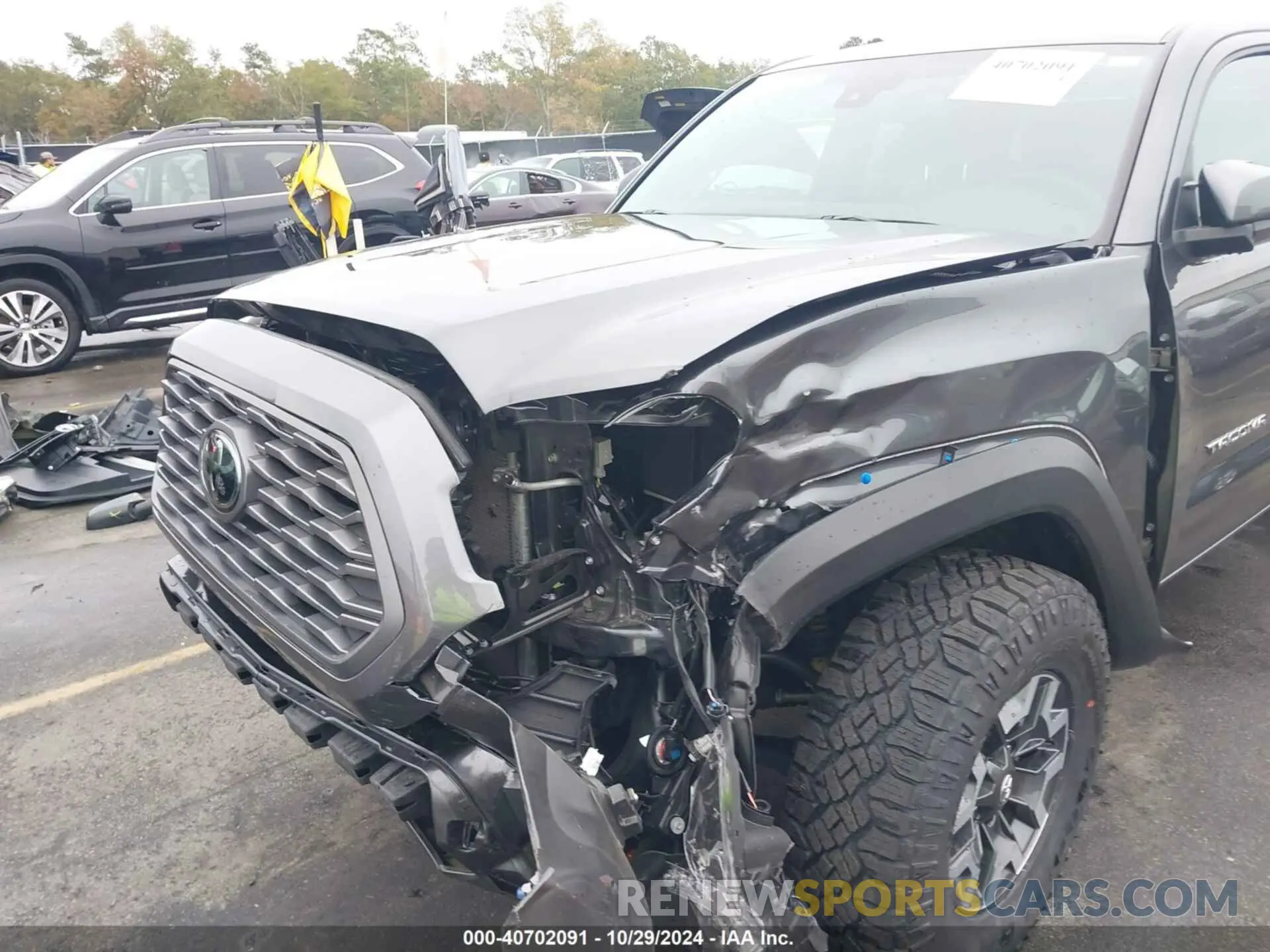 6 fotografías del automóvil dañado 3TMCZ5AN6PM561384 TOYOTA TACOMA 2023