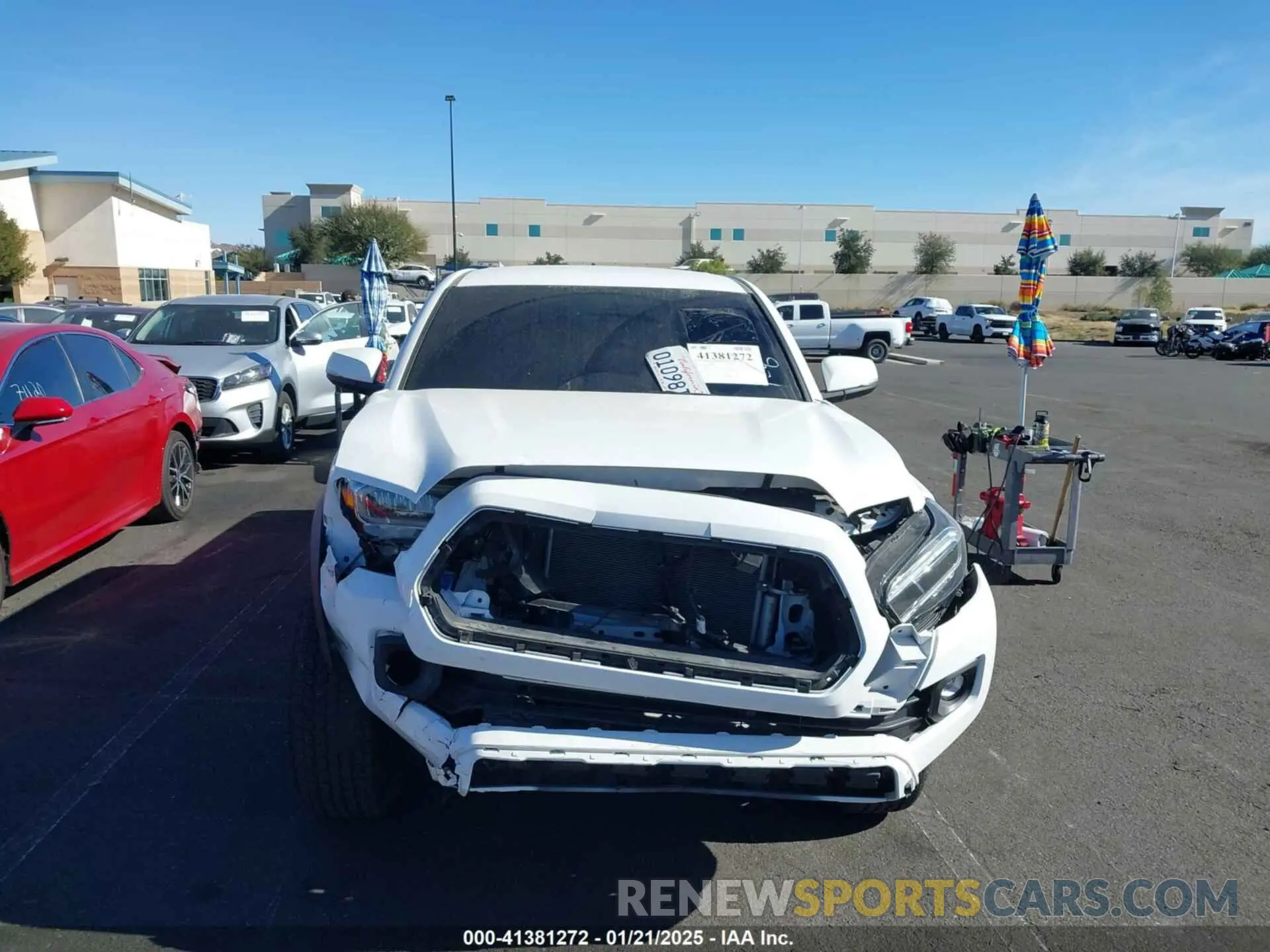 13 fotografías del automóvil dañado 3TMCZ5AN6PM575639 TOYOTA TACOMA 2023