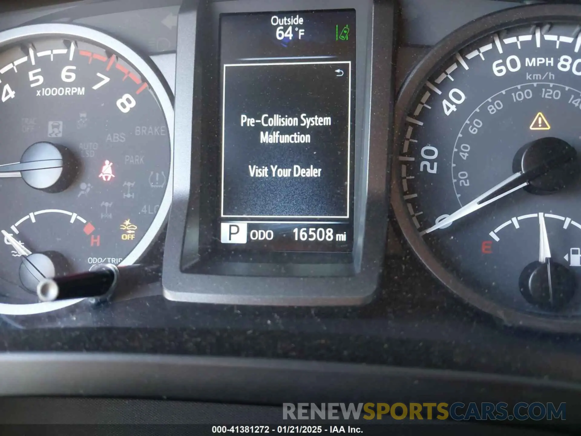 16 fotografías del automóvil dañado 3TMCZ5AN6PM575639 TOYOTA TACOMA 2023