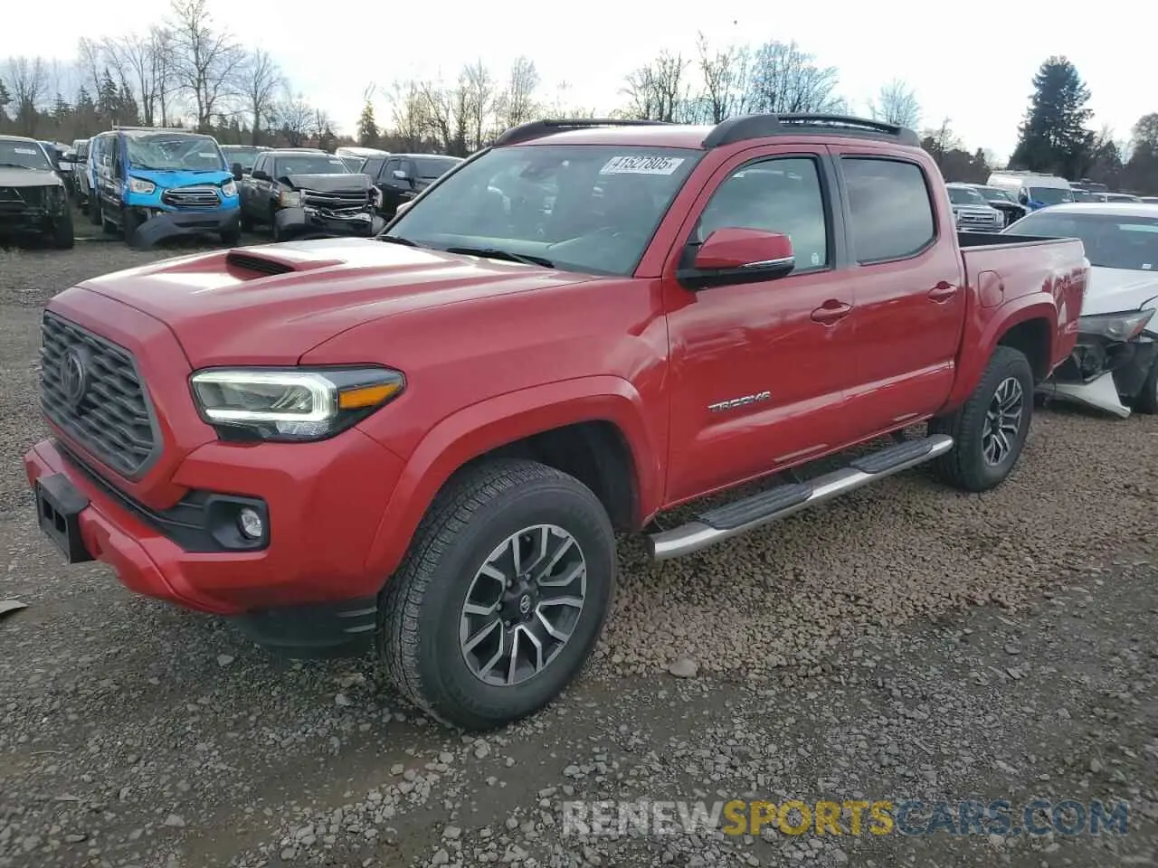 1 fotografías del automóvil dañado 3TMCZ5AN6PM577309 TOYOTA TACOMA 2023