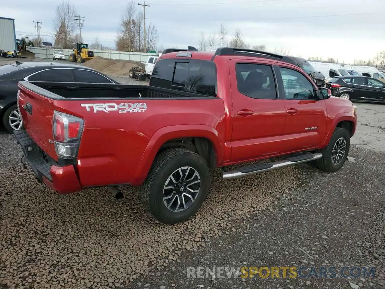 3 fotografías del automóvil dañado 3TMCZ5AN6PM577309 TOYOTA TACOMA 2023