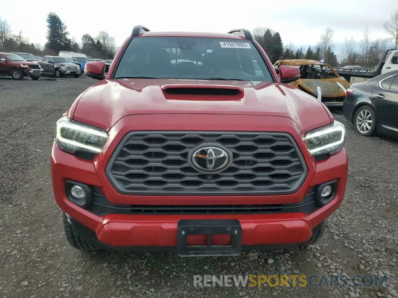 5 fotografías del automóvil dañado 3TMCZ5AN6PM577309 TOYOTA TACOMA 2023