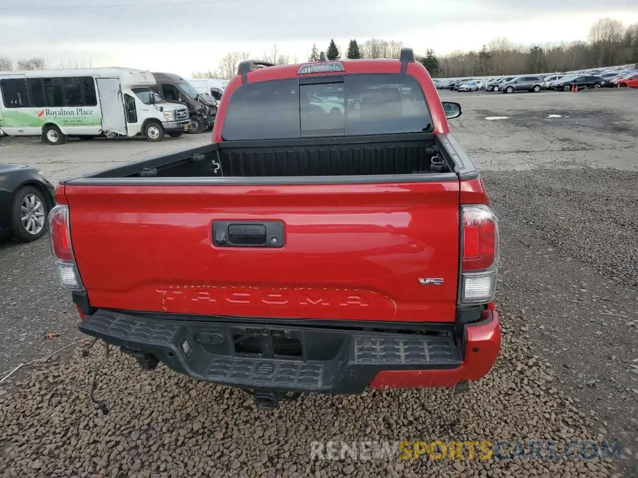 6 fotografías del automóvil dañado 3TMCZ5AN6PM577309 TOYOTA TACOMA 2023