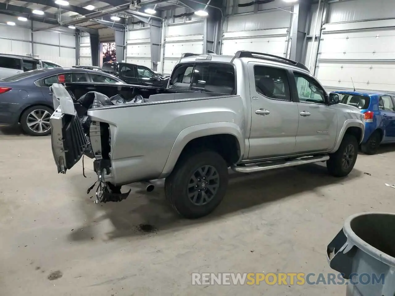 3 fotografías del automóvil dañado 3TMCZ5AN6PM596622 TOYOTA TACOMA 2023