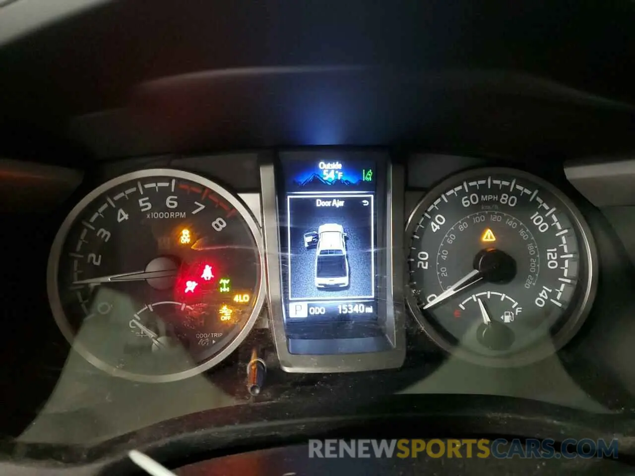9 fotografías del automóvil dañado 3TMCZ5AN6PM596622 TOYOTA TACOMA 2023