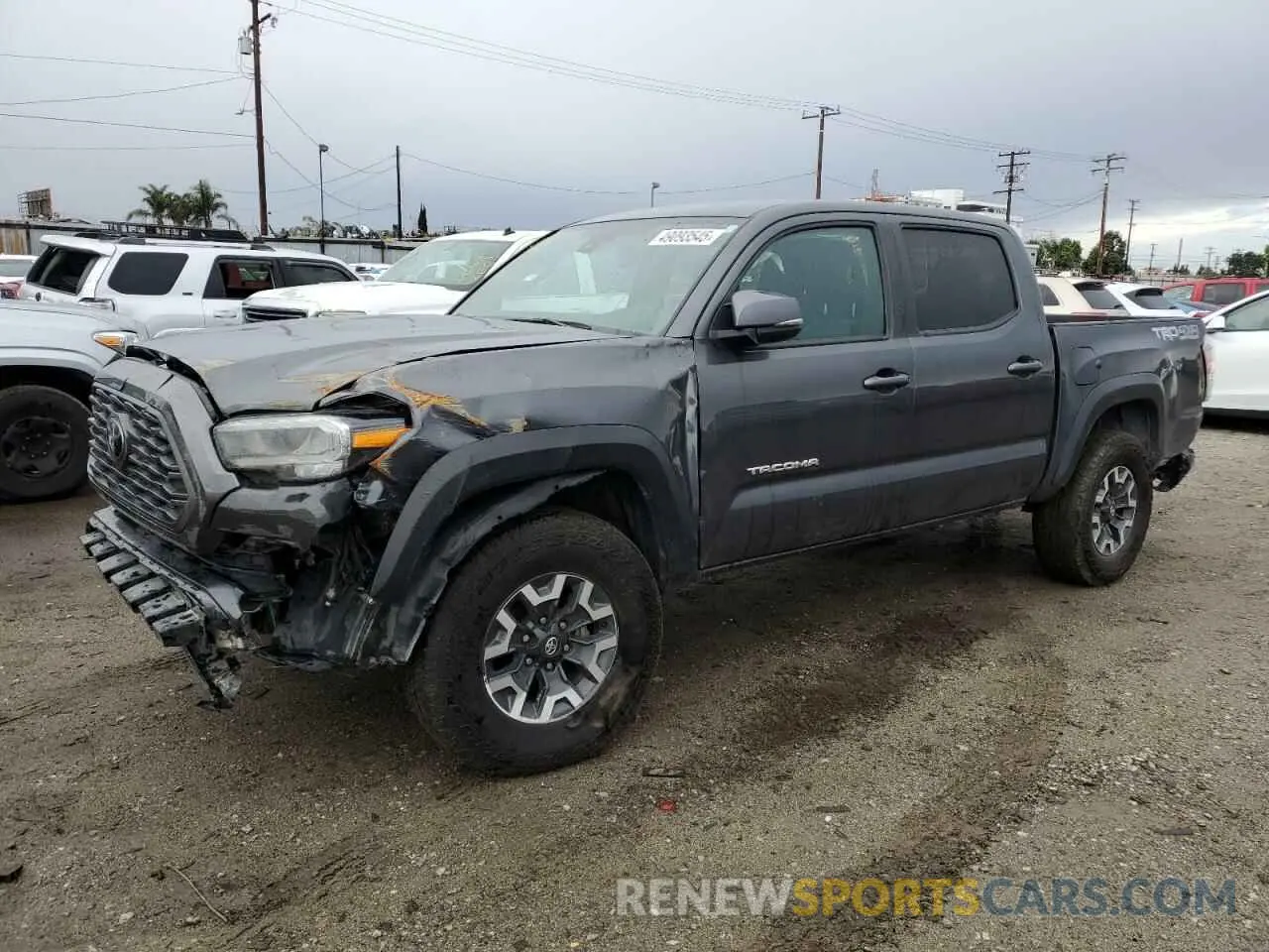 1 fotografías del automóvil dañado 3TMCZ5AN6PM599374 TOYOTA TACOMA 2023