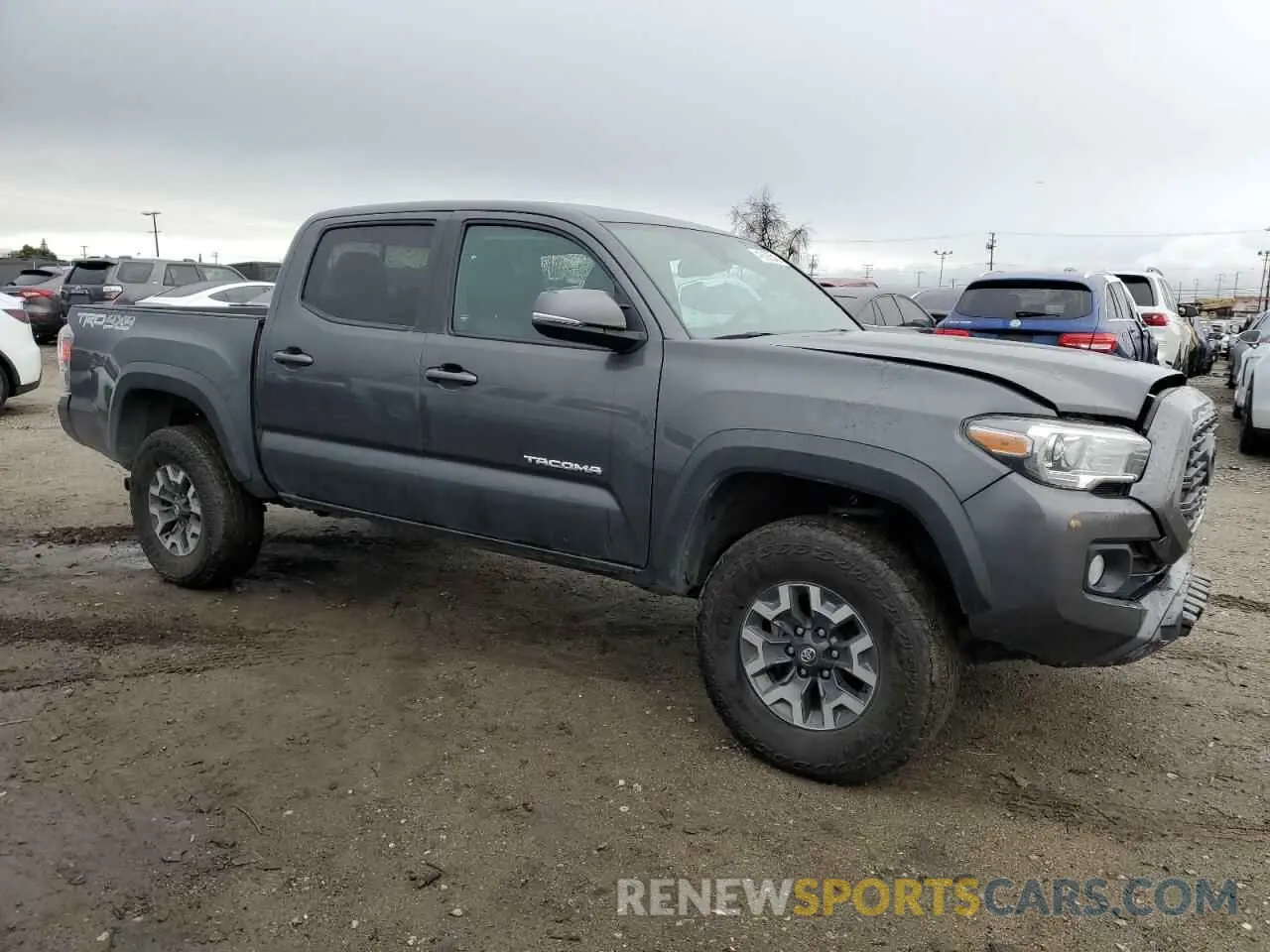 4 fotografías del automóvil dañado 3TMCZ5AN6PM599374 TOYOTA TACOMA 2023