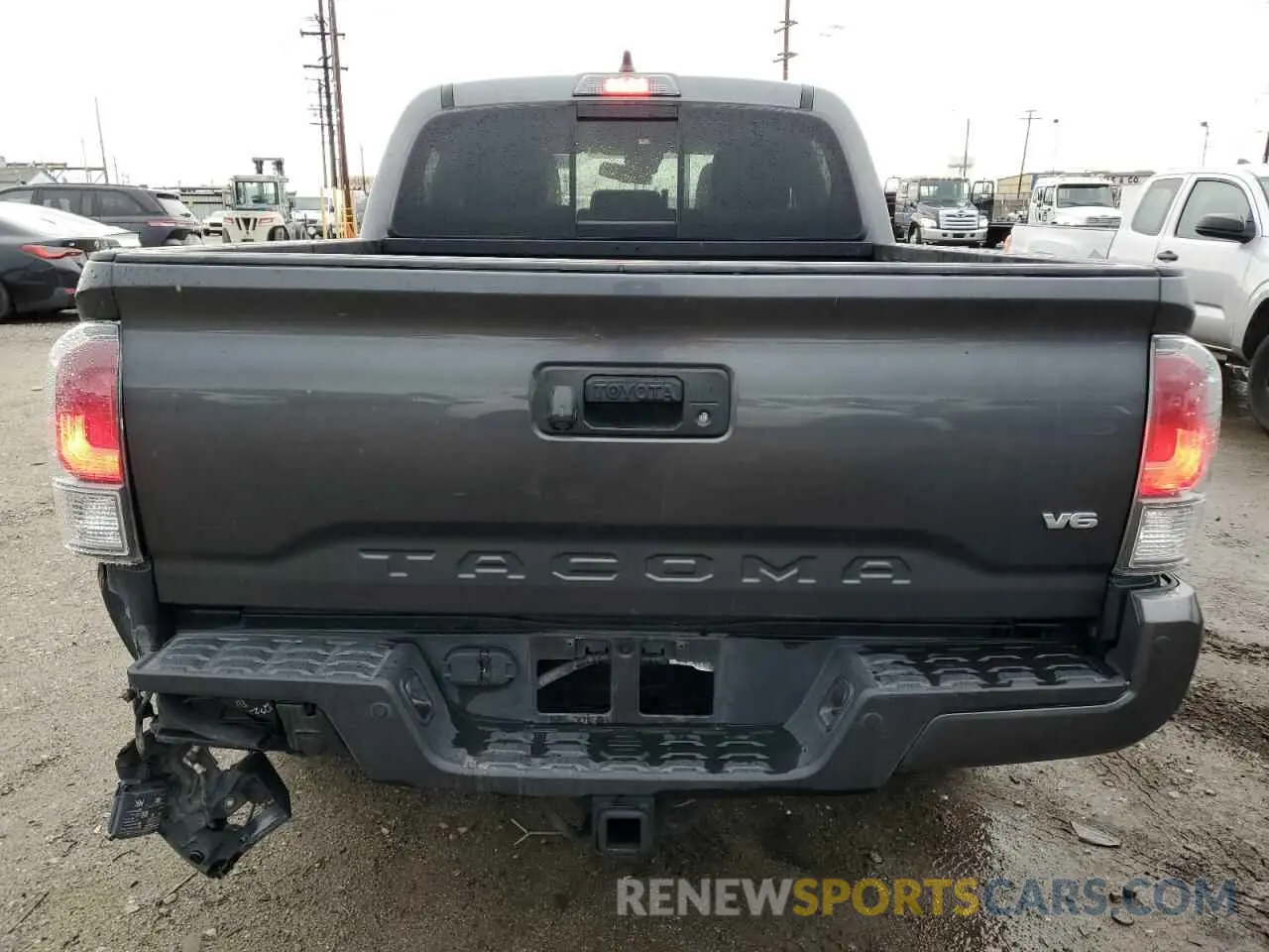 6 fotografías del automóvil dañado 3TMCZ5AN6PM599374 TOYOTA TACOMA 2023