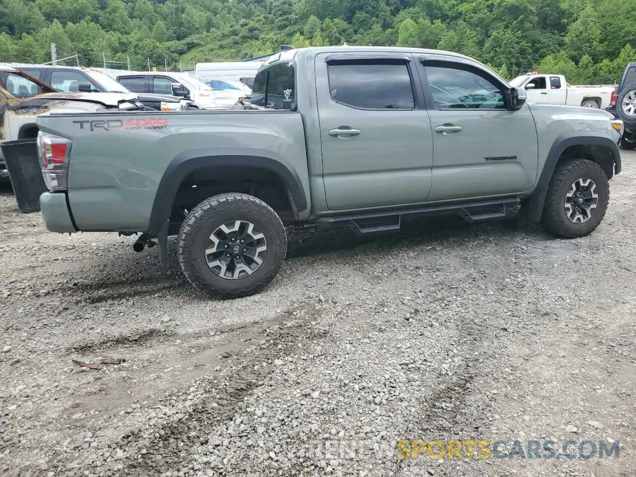 3 fotografías del automóvil dañado 3TMCZ5AN6PM605206 TOYOTA TACOMA 2023