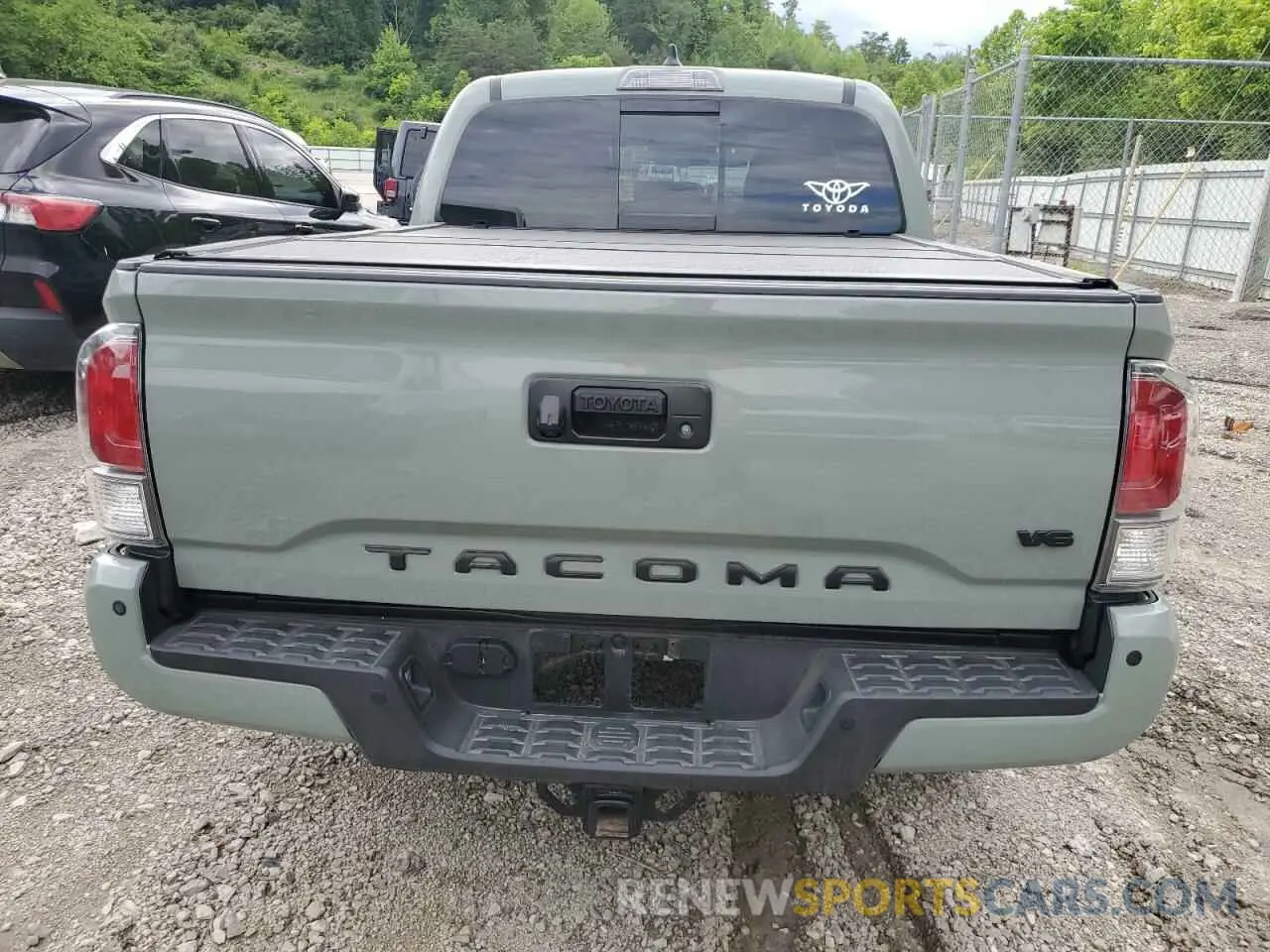 6 fotografías del automóvil dañado 3TMCZ5AN6PM605206 TOYOTA TACOMA 2023