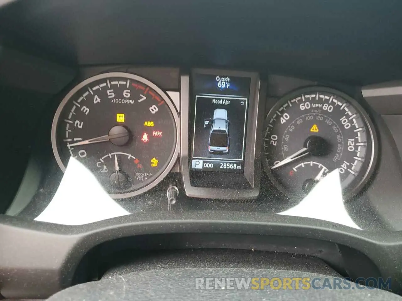 9 fotografías del automóvil dañado 3TMCZ5AN6PM605206 TOYOTA TACOMA 2023