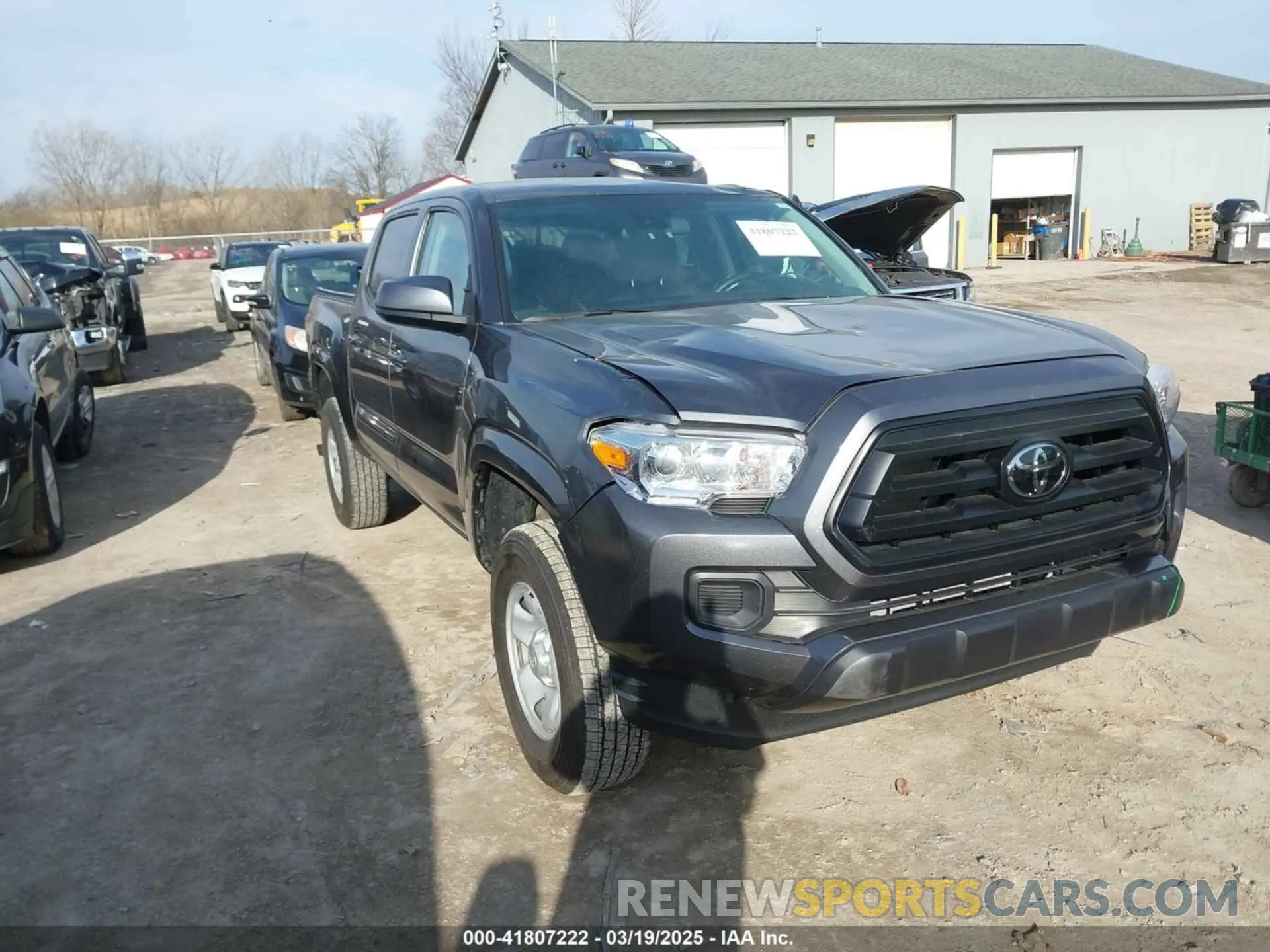 1 fotografías del automóvil dañado 3TMCZ5AN6PM606064 TOYOTA TACOMA 2023