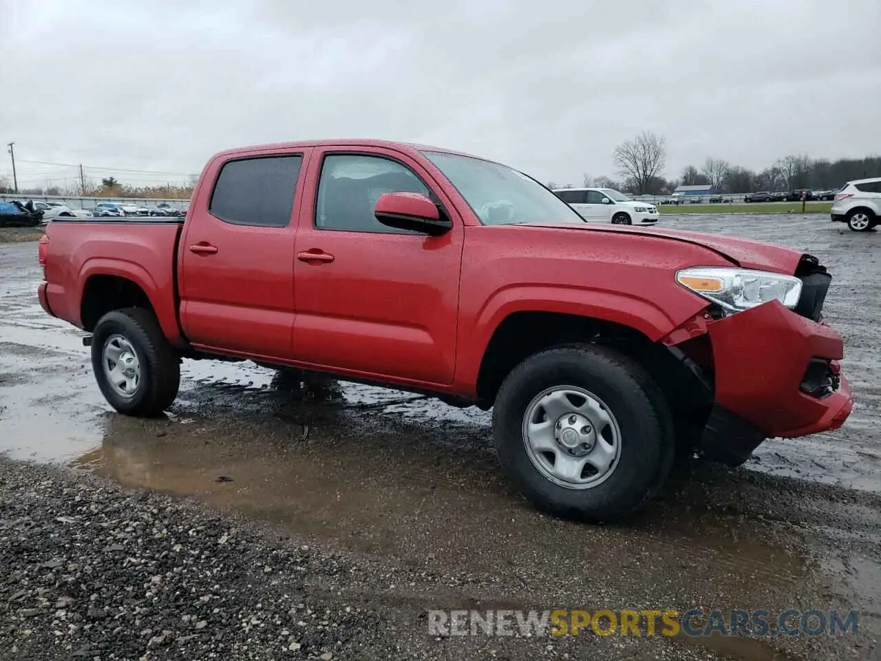 4 fotografías del automóvil dañado 3TMCZ5AN6PM627500 TOYOTA TACOMA 2023