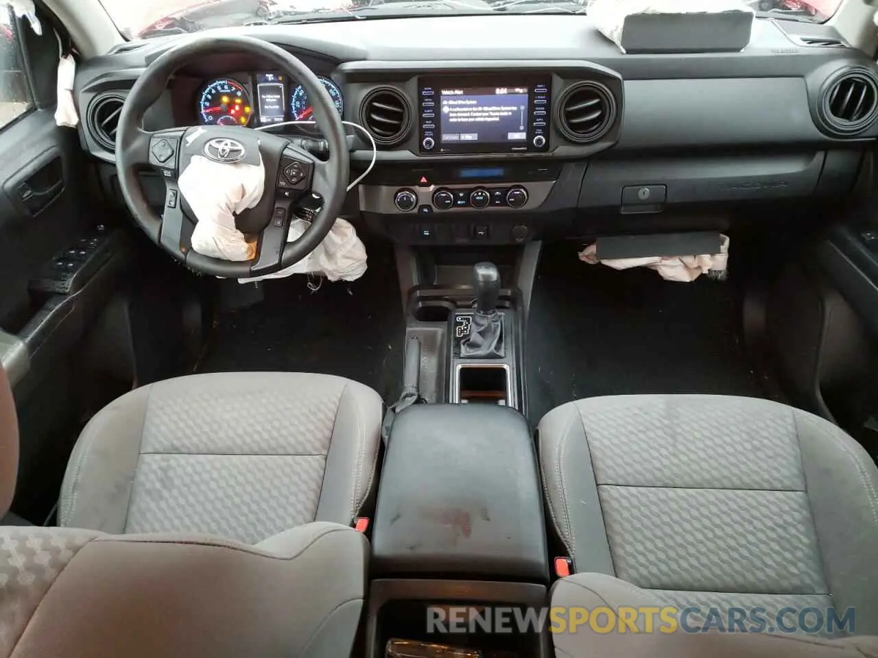 8 fotografías del automóvil dañado 3TMCZ5AN6PM627500 TOYOTA TACOMA 2023