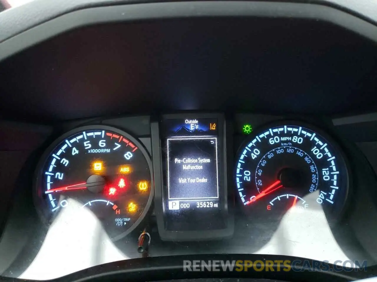 9 fotografías del automóvil dañado 3TMCZ5AN6PM627500 TOYOTA TACOMA 2023