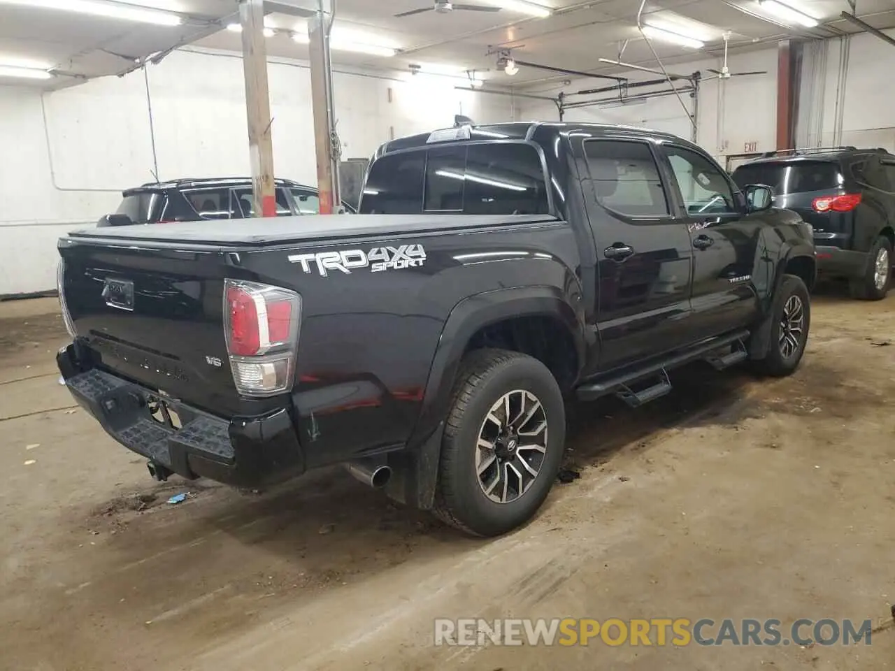 3 fotografías del automóvil dañado 3TMCZ5AN6PM646225 TOYOTA TACOMA 2023