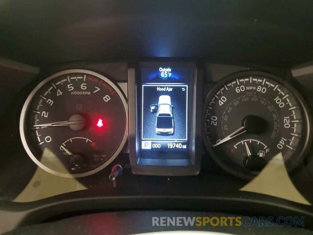 9 fotografías del automóvil dañado 3TMCZ5AN6PM646225 TOYOTA TACOMA 2023