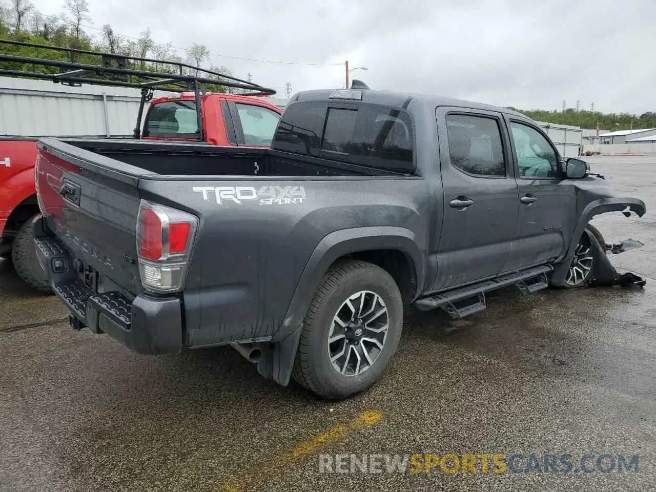 3 fotografías del automóvil dañado 3TMCZ5AN7PM552919 TOYOTA TACOMA 2023
