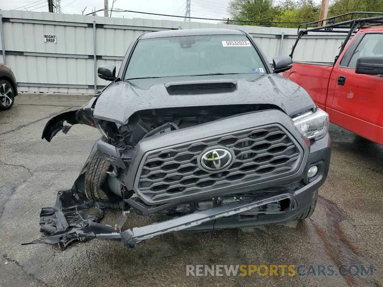 5 fotografías del automóvil dañado 3TMCZ5AN7PM552919 TOYOTA TACOMA 2023
