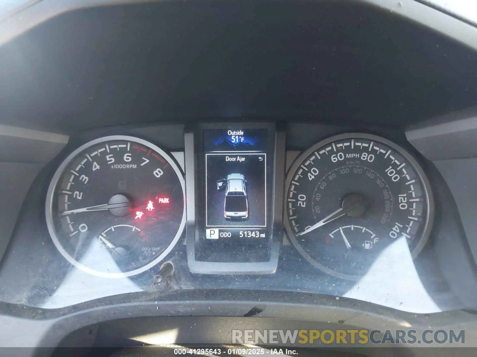 7 fotografías del automóvil dañado 3TMCZ5AN7PM559224 TOYOTA TACOMA 2023